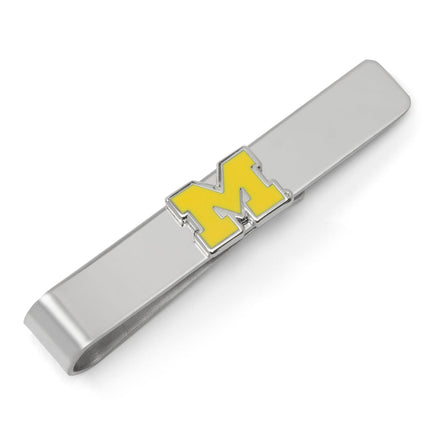 NCAA University of Michigan Cufflinks and Tie Bar Gift Set NCAA Tie Bar Gift Set - Paul Malone.com