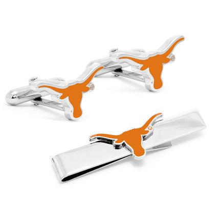 NCAA Texas Longhorns Cufflinks and Tie Bar Gift Set NCAA Tie Bar Gift Set - Paul Malone.com