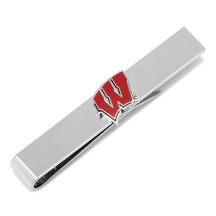 NCAA University of Wisconsin Badgers Cufflinks and Tie Bar Set NCAA Tie Bar Gift Set - Paul Malone.com
