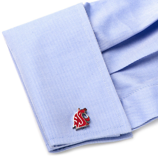 NCAA Washington State Cougars Cufflinks NCAA Cufflinks - Paul Malone.com