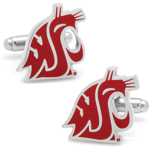 NCAA Washington State Cougars Cufflinks NCAA Cufflinks - Paul Malone.com