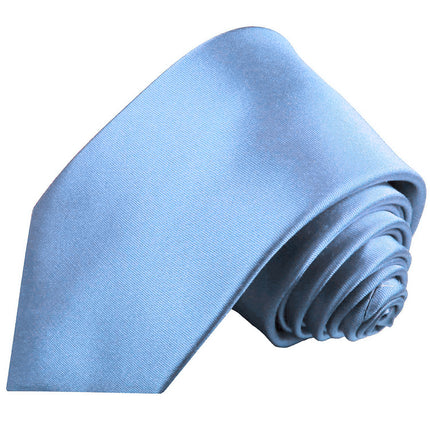 Baby Blue Necktie and Pocket Square Paul Malone Ties - Paul Malone.com