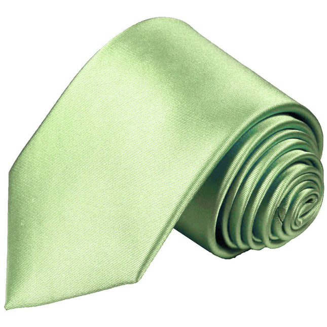 Solid Green Necktie and Pocket Square Paul Malone Ties - Paul Malone.com