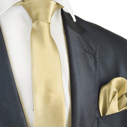 Classic Solid Satin Men's Necktie Brand Q Ties - Paul Malone.com