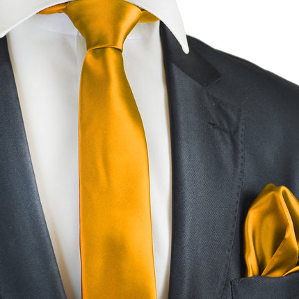 Classic Solid Satin Men's Necktie Brand Q Ties - Paul Malone.com