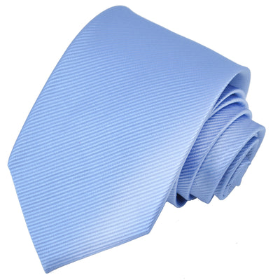 Solid Alaskan Blue Silk Tie and Accessories in Silk Paul Malone Ties - Paul Malone.com