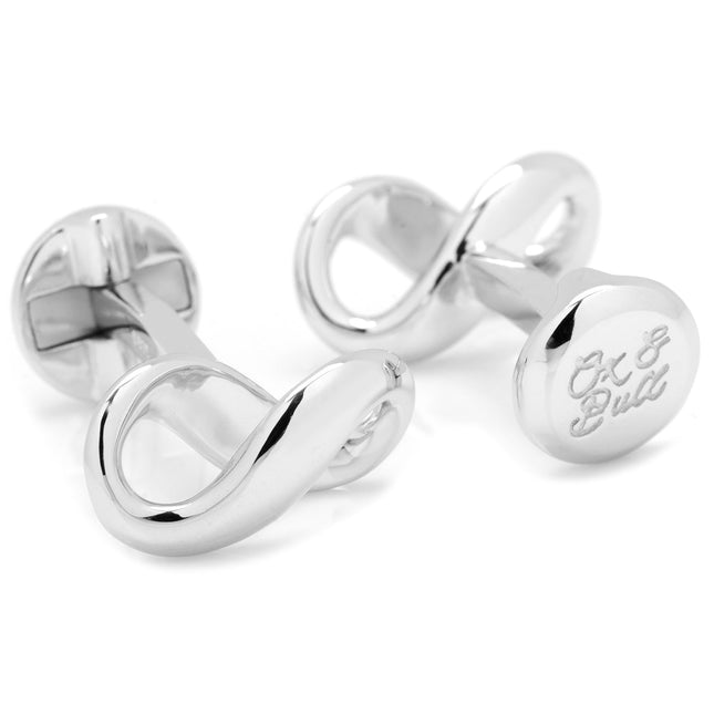 Infinity Symbol Cufflinks Cufflinks.com Cufflinks - Paul Malone.com