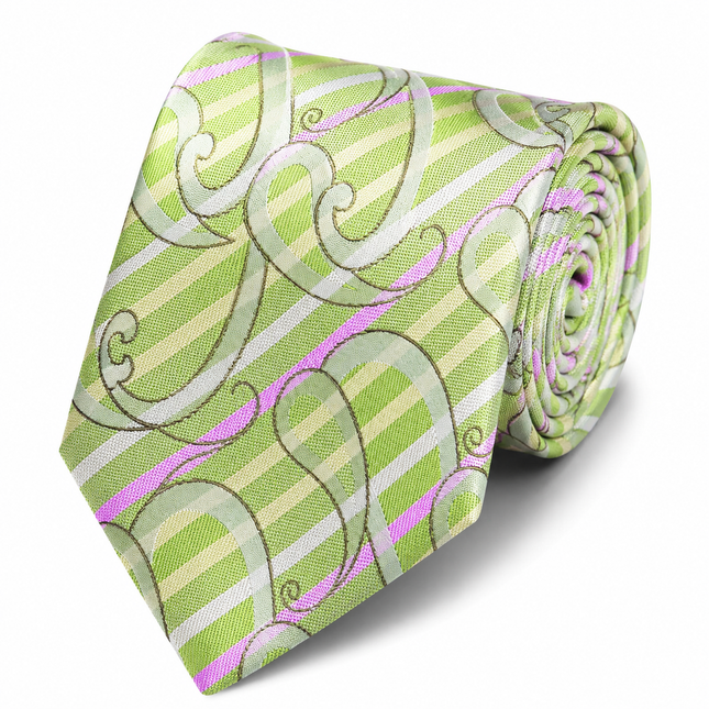 Green Silk Tie and Pocket Square Paul Malone Ties - Paul Malone.com