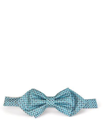 Turquoise and Red Silk Bow Tie by Paul Malone Paul Malone Ties - Paul Malone.com