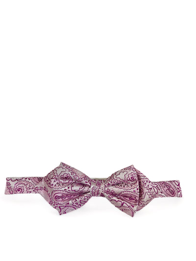 Purple Paisley Silk Bow Tie by Paul Malone Paul Malone Ties - Paul Malone.com