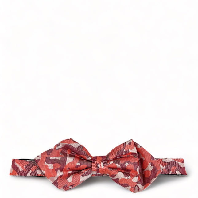Red Camouflage Silk Bow Tie by Paul Malone Paul Malone Ties - Paul Malone.com