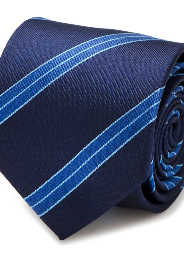 Star Trek Enterprise Flight Blue Stripe Men's Tie Star Wars Ties - Paul Malone.com