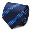 Star Trek Enterprise Flight Blue Stripe Men's Tie Star Wars Ties - Paul Malone.com