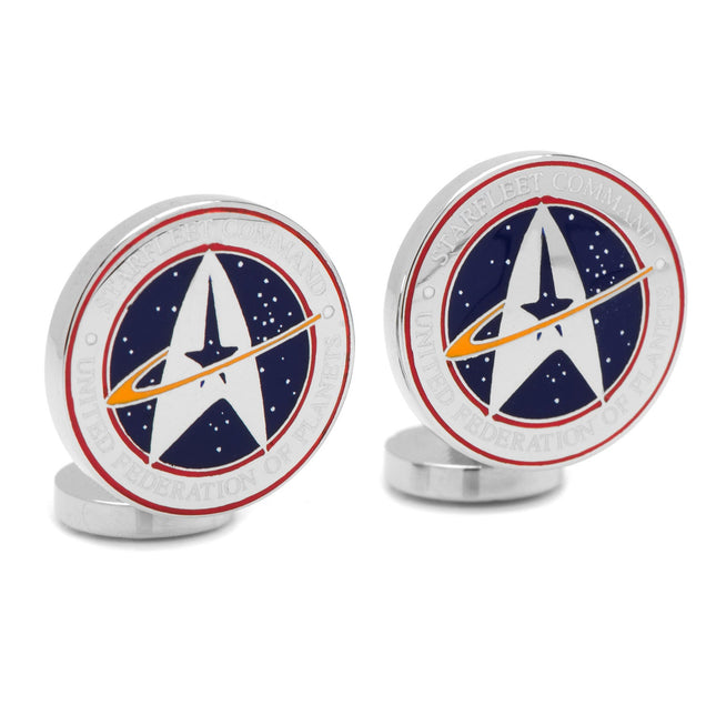 Star Trek Starfleet Command Cufflinks Star Trek Cufflinks - Paul Malone.com