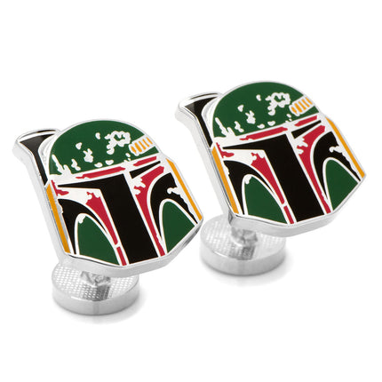 Star Wars Boba Fett Cufflinks, Tie Bar, and Dress Socks Gift Set Star Wars Socks - Paul Malone.com