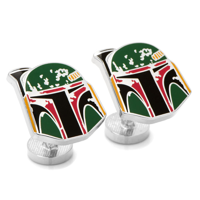 Star Wars Boba Fett Cufflinks, Tie Bar, and Dress Socks Gift Set Star Wars Socks - Paul Malone.com
