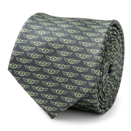 Star Wars Grogu Gray Tie Star Wars Ties - Paul Malone.com