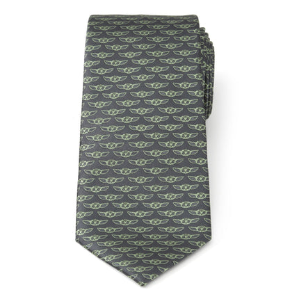 Star Wars Grogu Gray Tie Star Wars Ties - Paul Malone.com