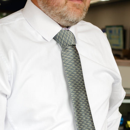 Star Wars Grogu Gray Tie Star Wars Ties - Paul Malone.com