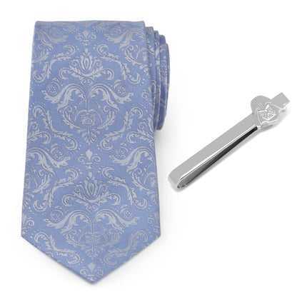 Star Wars Darth Vader Blue Damask Tie and Tie Bar Gift Set Star Wars Ties - Paul Malone.com