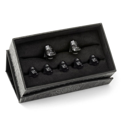 Star Wars Darth Vader 3D Cufflinks and 5-Stud Set Star Wars Stud Set - Paul Malone.com