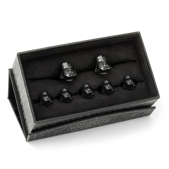 Star Wars Darth Vader 3D Cufflinks and 5-Stud Set Star Wars Stud Set - Paul Malone.com