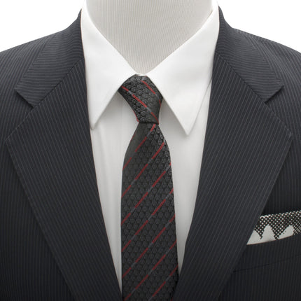 Star Wars Darth Vader LIGHTSABER Black and Red Striped Tie Star Wars Ties - Paul Malone.com