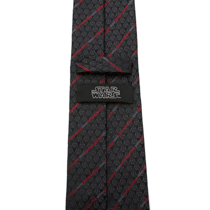 Star Wars Darth Vader LIGHTSABER Black and Red Striped Tie Star Wars Ties - Paul Malone.com