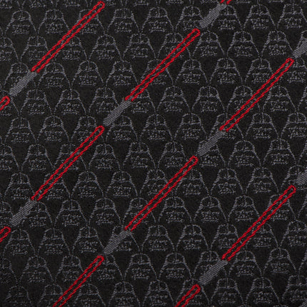 Star Wars Darth Vader LIGHTSABER Black and Red Striped Tie Star Wars Ties - Paul Malone.com
