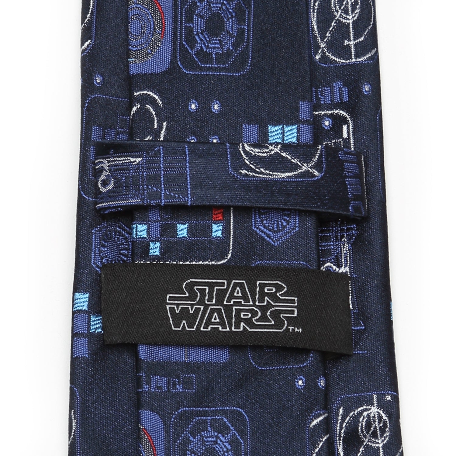Star Wars™ & Kitsch Satin Pillowcase in R2-D2 & C | KITSCH Star Wars™ & Kitsch Satin Pillowcase in R2-D2 & C | KITSCH