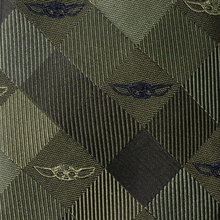 Star Wars Grogu Green Plaid Tie Star Wars Ties - Paul Malone.com