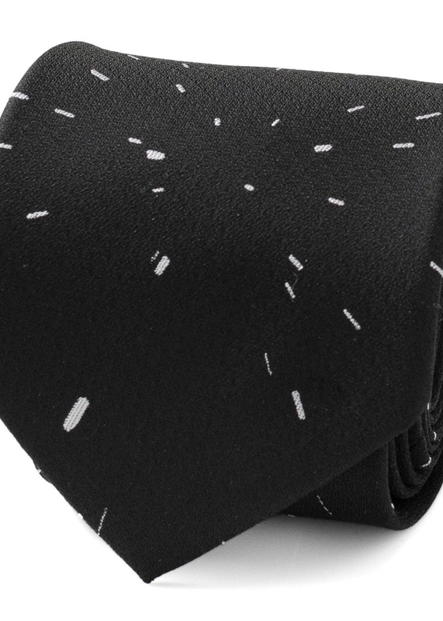 Star Wars Hyperspace Black Tie with Hidden Message Star Wars Ties - Paul Malone.com