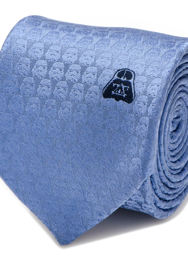 Star Wars Darth Vader and Stormtroopers Imperial Force Blue Tie Star Wars Ties - Paul Malone.com