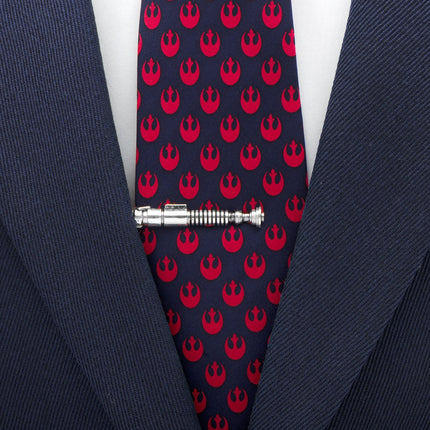 Star Wars Luke Skywalker LIGHTSABER Bracelet, Tie Clip, and Dress Socks Gift Set Star Wars Socks - Paul Malone.com