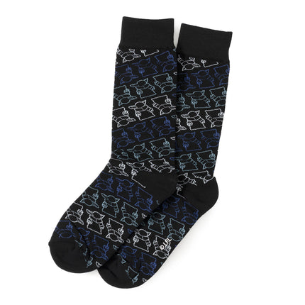 Star Wars Mandalorian 3-Pack Dress Sock and Mythosaur Lapel Pin Gift Set Star Wars Socks - Paul Malone.com