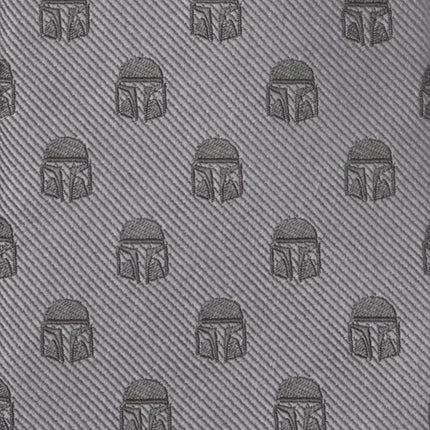 Star Wars Mandalorian Gray Tie Star Wars Ties - Paul Malone.com