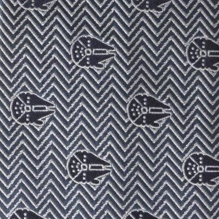 Star Wars Millennium Falcon Herringbone Tie Star Wars Ties - Paul Malone.com