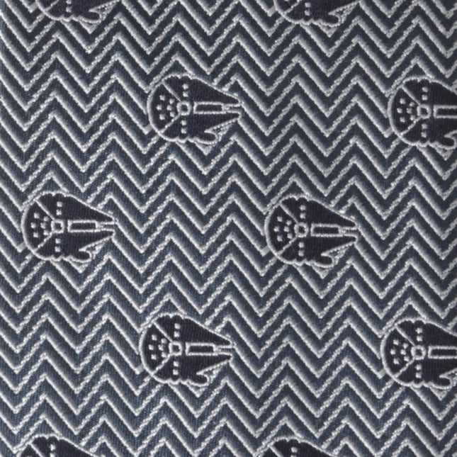 Star Wars Millennium Falcon Herringbone Tie Star Wars Ties - Paul Malone.com
