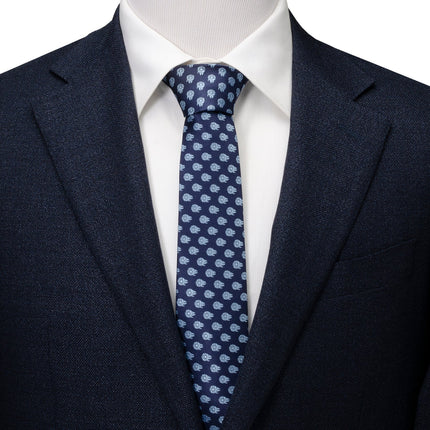 Star Wars Millennium Falcon Blue Tonal Tie Star Wars Ties - Paul Malone.com