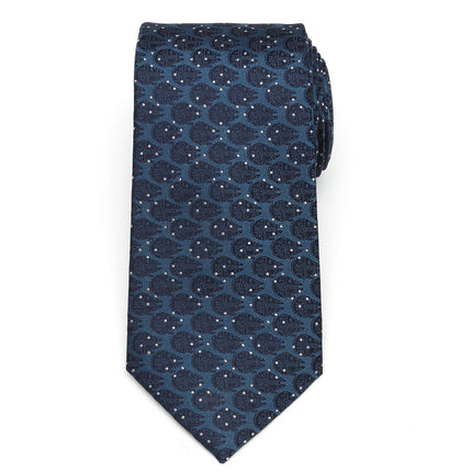 Star Wars Millennium Falcon Blue and White Dot Tie Star Wars Ties - Paul Malone.com