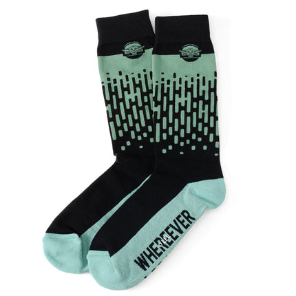 Star Wars Mandalorian 3-Pack Dress Sock and Lapel Pin Gift Set Star Wars Socks - Paul Malone.com