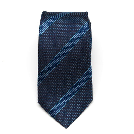 Star Wars Millennium Falcon Blue Striped Tie Star Wars Ties - Paul Malone.com