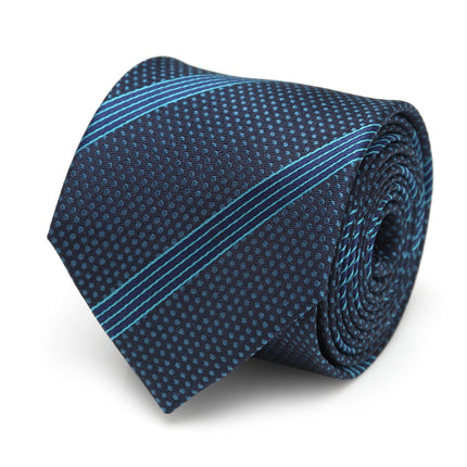 Star Wars Millennium Falcon Blue Striped Tie Star Wars Ties - Paul Malone.com