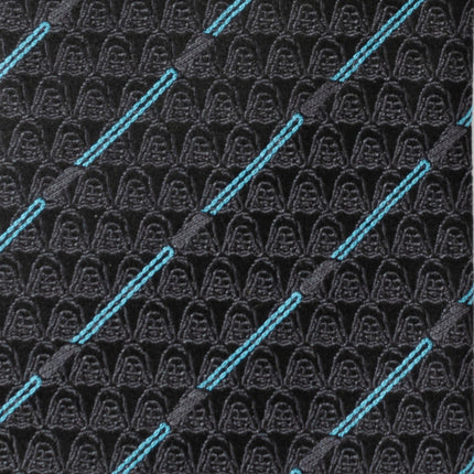 Star Wars Obi-Wan Kenobi Blue LIGHTSABER Pattern Black Tie, Tie Clip, and Gray Jedi Crest Dress Socks Gift Set Star Wars Socks - Paul Malone.com