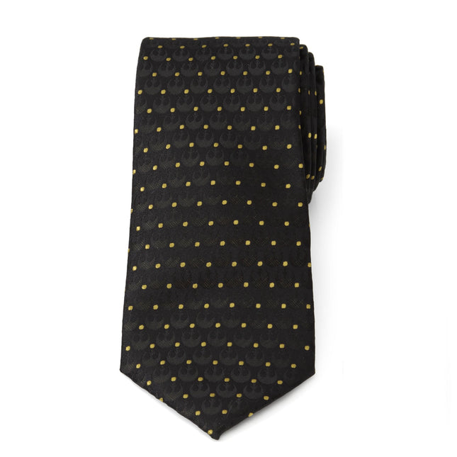 Star Wars Rebel Alliance Dotted Charcoal Tie Star Wars Ties - Paul Malone.com