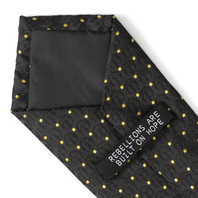 Star Wars Rebel Alliance Dotted Charcoal Tie Star Wars Ties - Paul Malone.com
