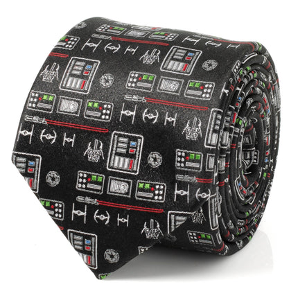 Star Wars Darth Vader Chest Plate Tie Star Wars Ties - Paul Malone.com