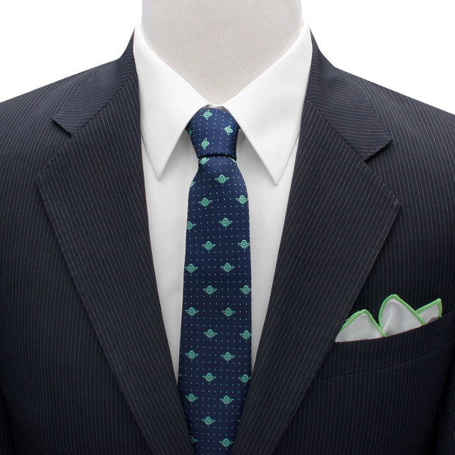 Star Wars Yoda Dotted Navy Tie Star Wars Ties - Paul Malone.com