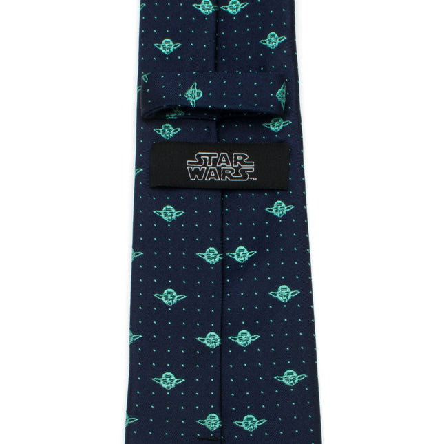 Star Wars Yoda Dotted Navy Tie Star Wars Ties - Paul Malone.com
