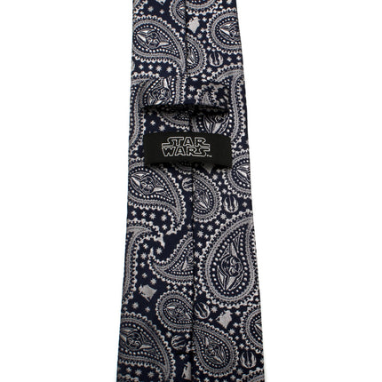 Star Wars Yoda Navy Paisley Tie Star Wars Ties - Paul Malone.com